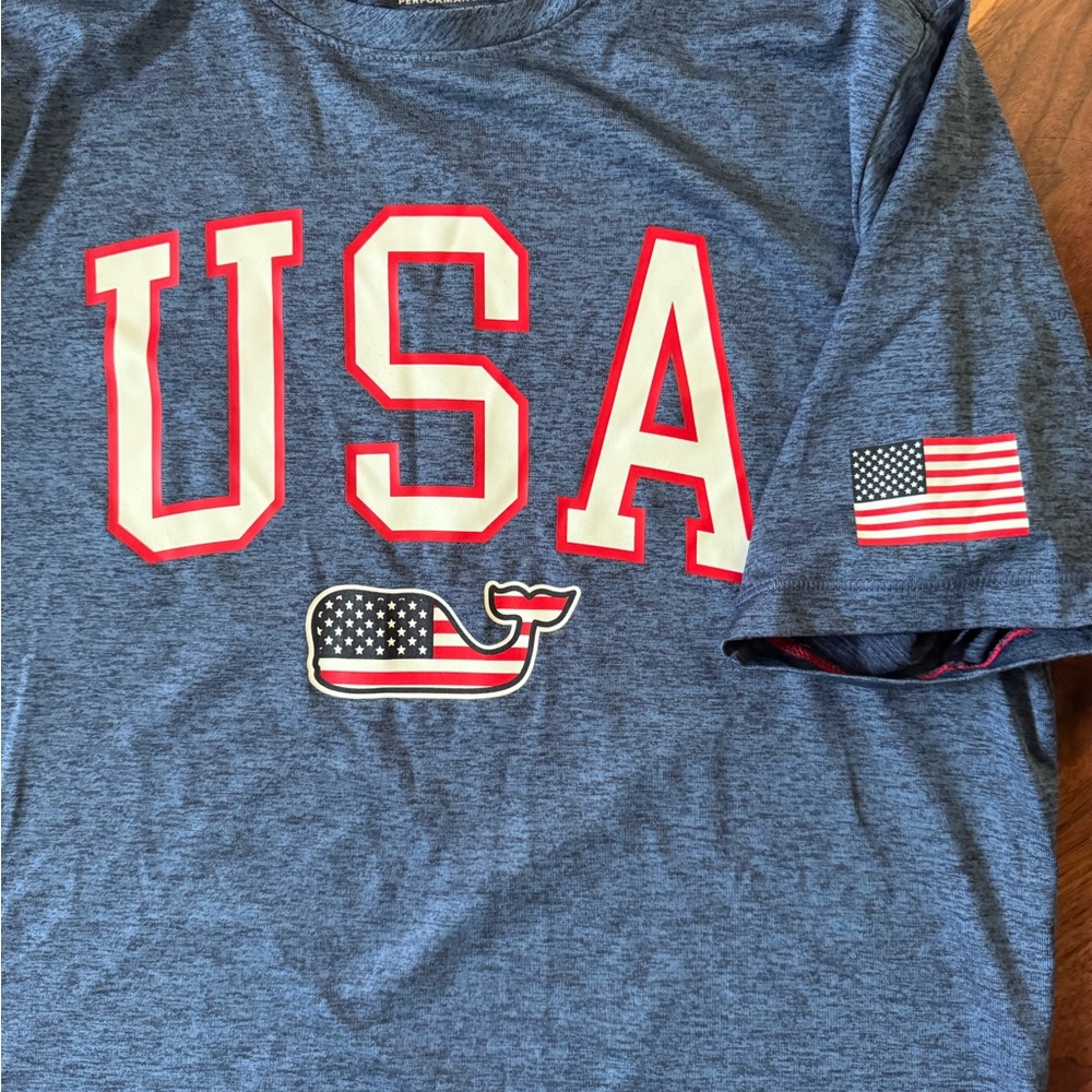 Vineyard Vines USA Performance Tee